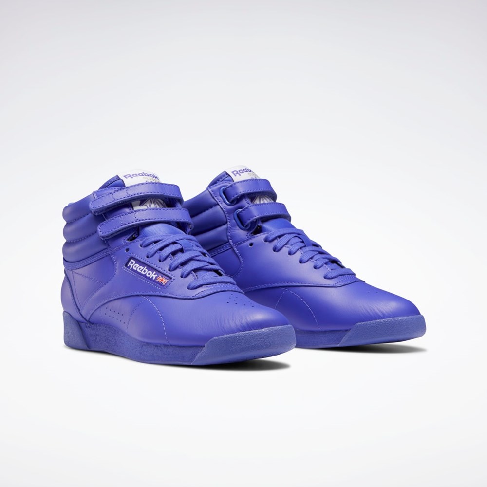 Reebok Freestyle Hi Shoes Lilla Lilla Hvide | NHB752981