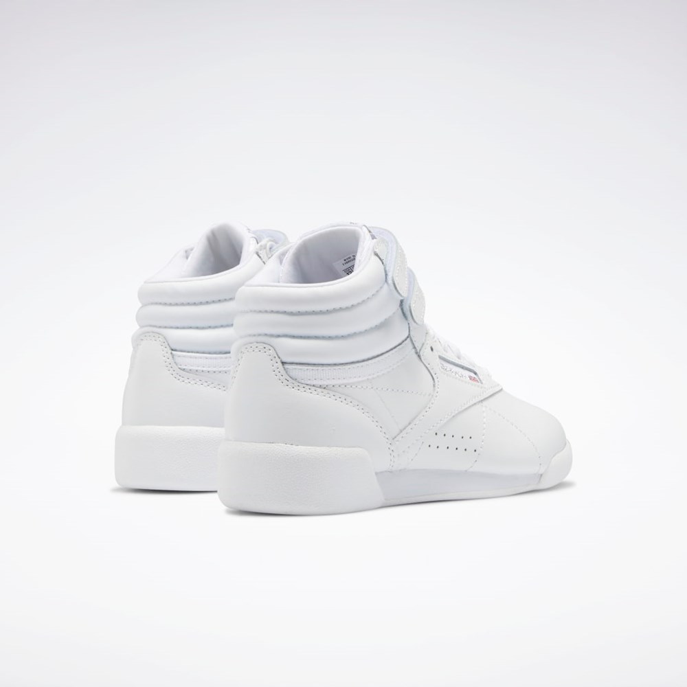 Reebok Freestyle Hi Shoes - Preschool Hvide Hvide Hvide | ZSM403572