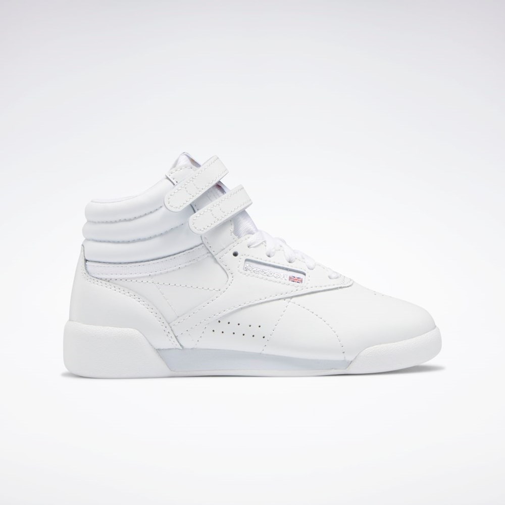 Reebok Freestyle Hi Shoes - Preschool Hvide Hvide Hvide | ZSM403572