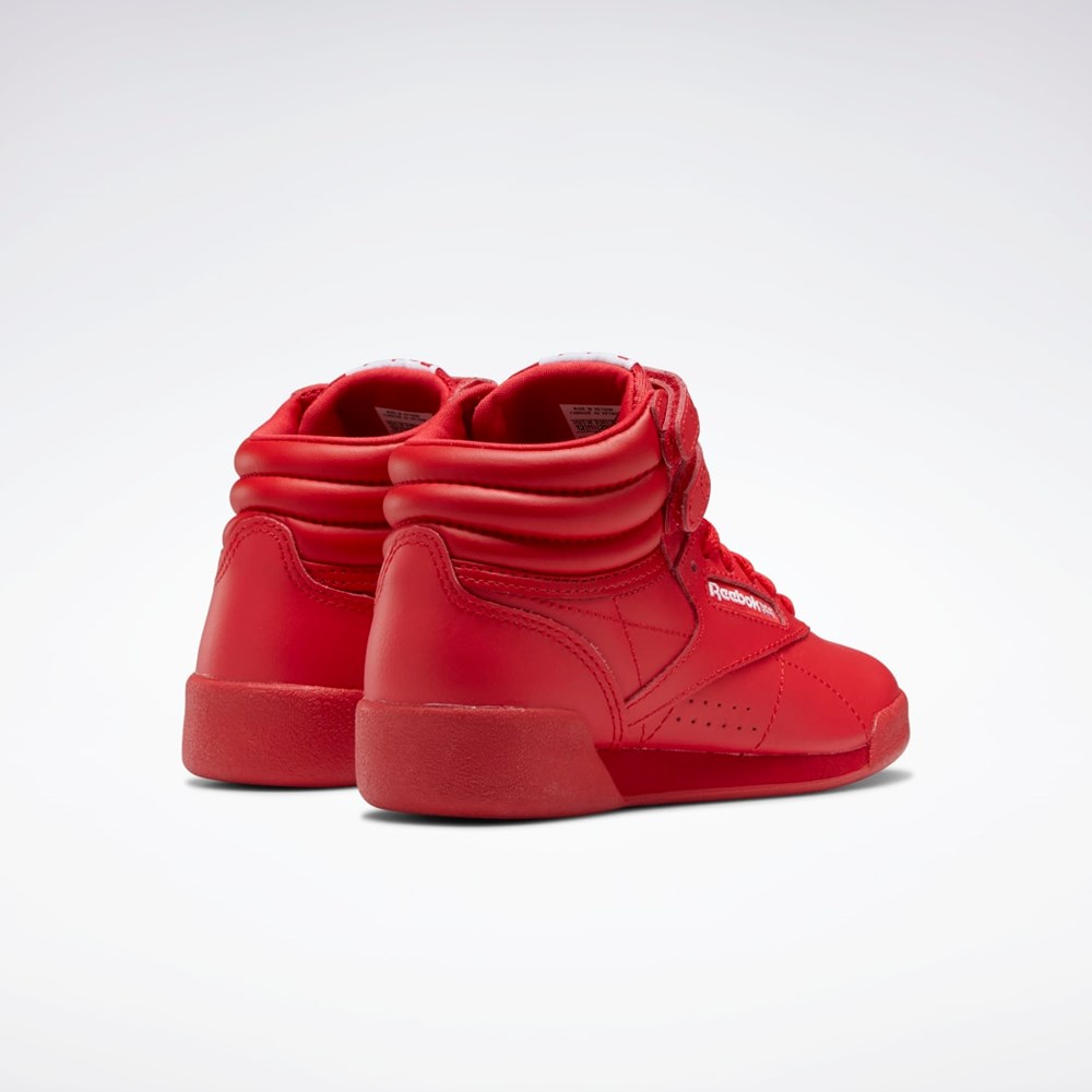 Reebok Freestyle Hi Shoes - Preschool Rød Rød Hvide | JVL753182