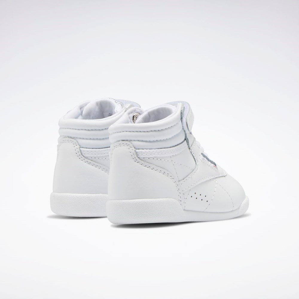 Reebok Freestyle Hi Shoes - Toddler Hvide Hvide Hvide | NQU159846