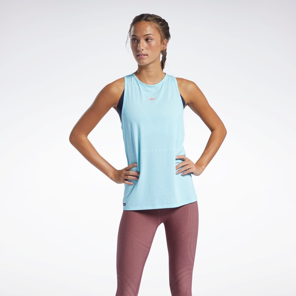 Reebok Les Mills® Activchill Vent Tank Top Digital Glow | JUM890216