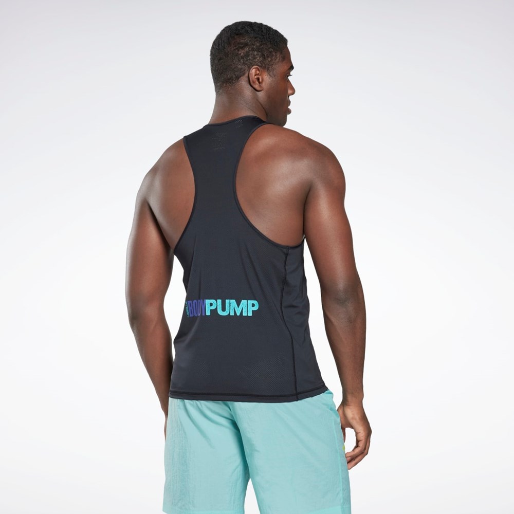 Reebok Les Mills® BodyPump® ACTIVCHILL Singlet Sort | HFA856392