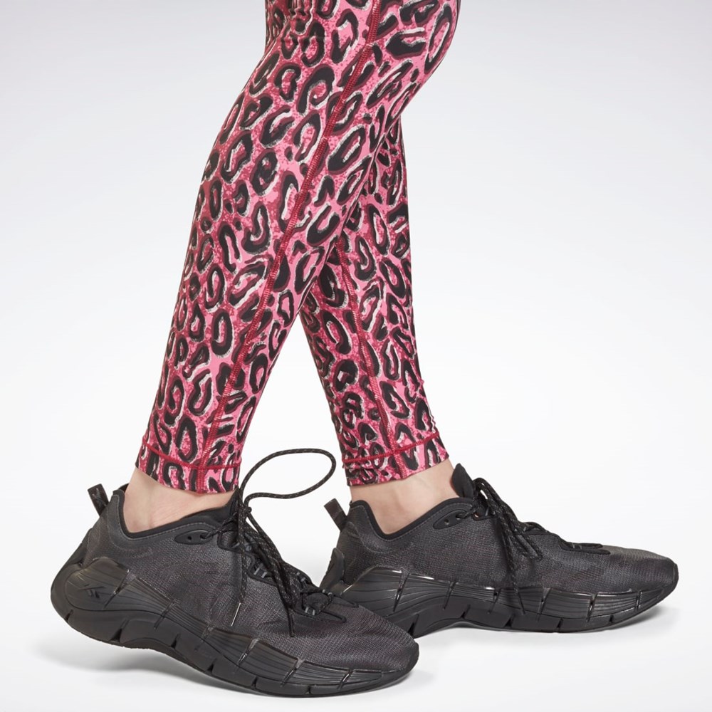 Reebok Lux Bold Leggings Punch Berry | NPB210645