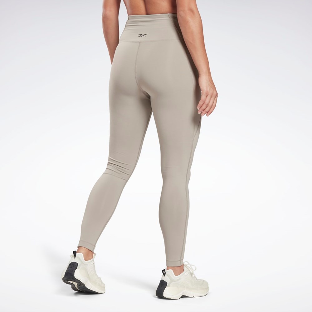 Reebok Lux High-Waisted Tights Grå | VOU274910