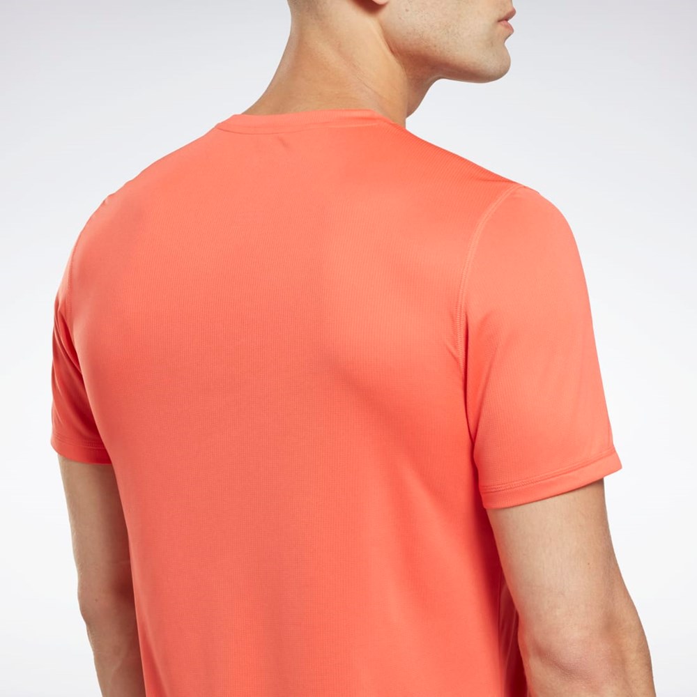 Reebok Løbe Grafisk T-Shirt Orange | APC124093