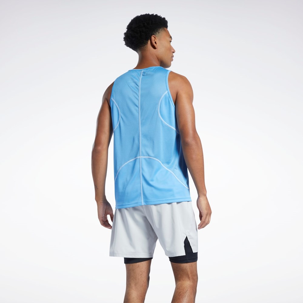 Reebok Løbe Speedwick Singlet Blå | WVT024869