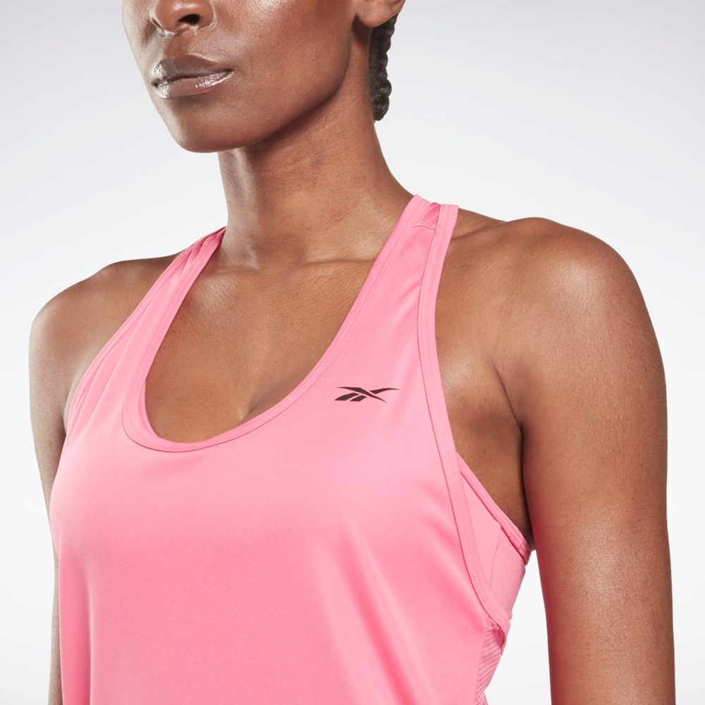 Reebok Mesh Back Tank Top Lyserød | JYK768391