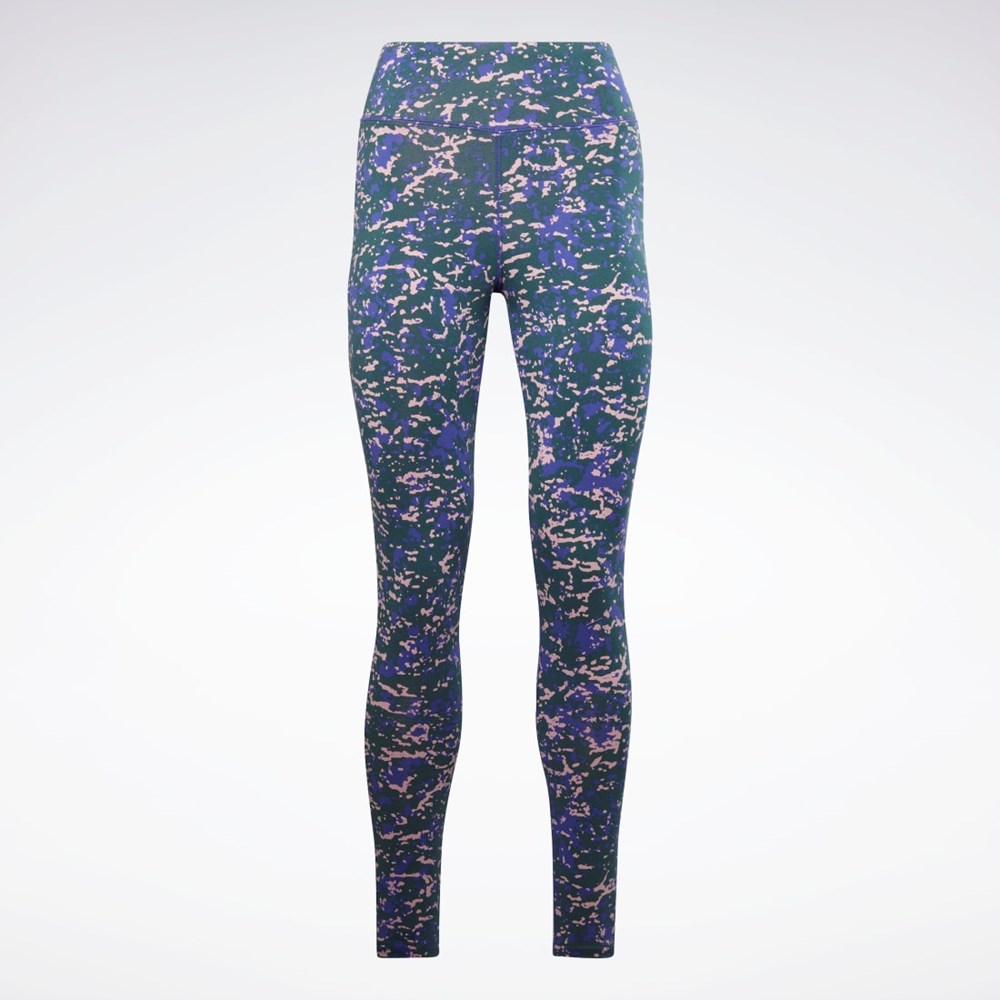 Reebok Modern Safari Bomulds Leggings Grøn | DPJ481295