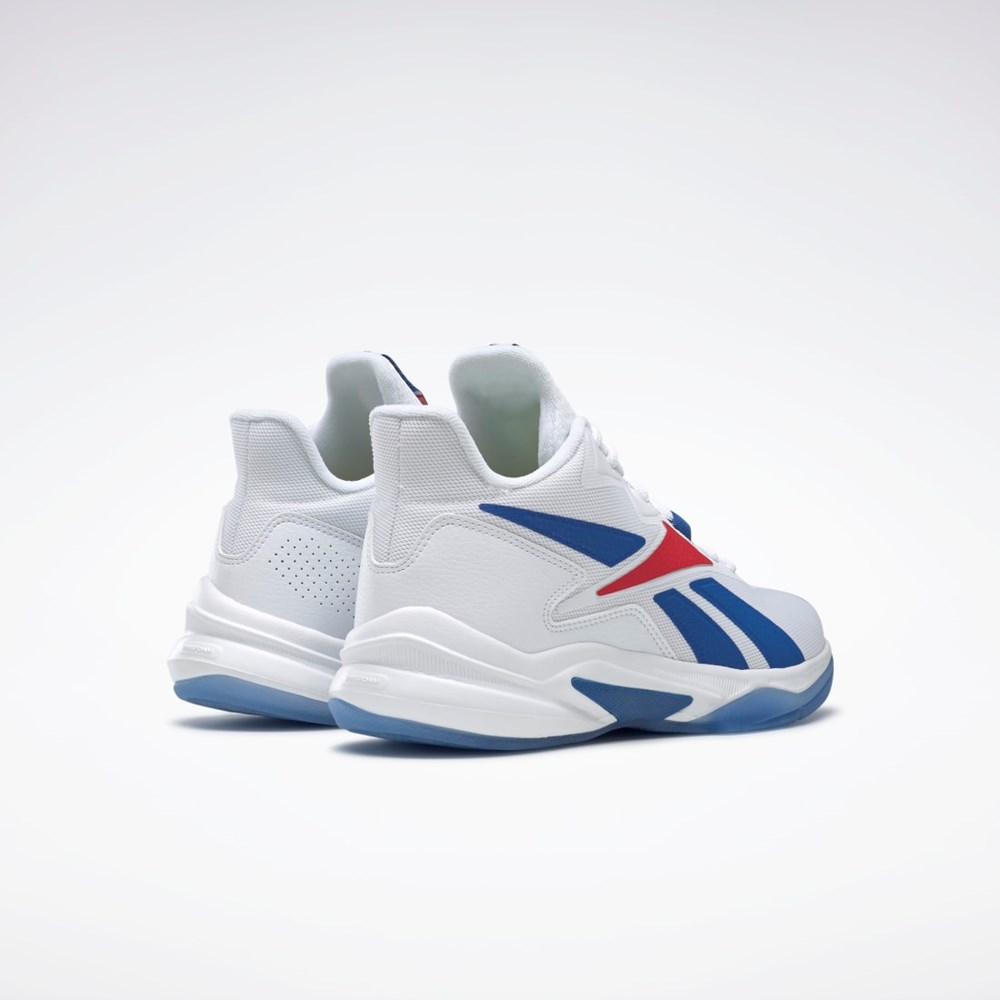 Reebok More Buckets Basketball Shoes Hvide Blå Rød | RSL397420