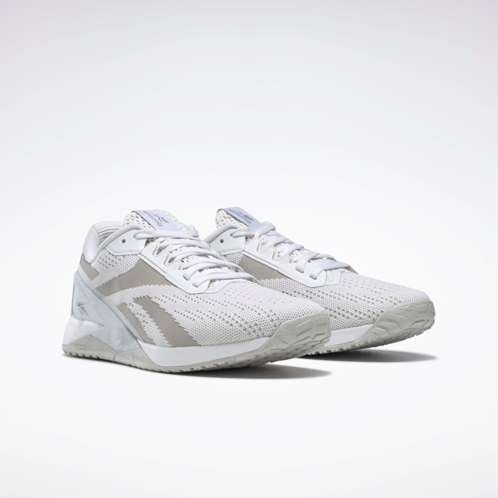 Reebok Nano X1 Trænings Shoes Hvide Hvide Grå | NVU642591