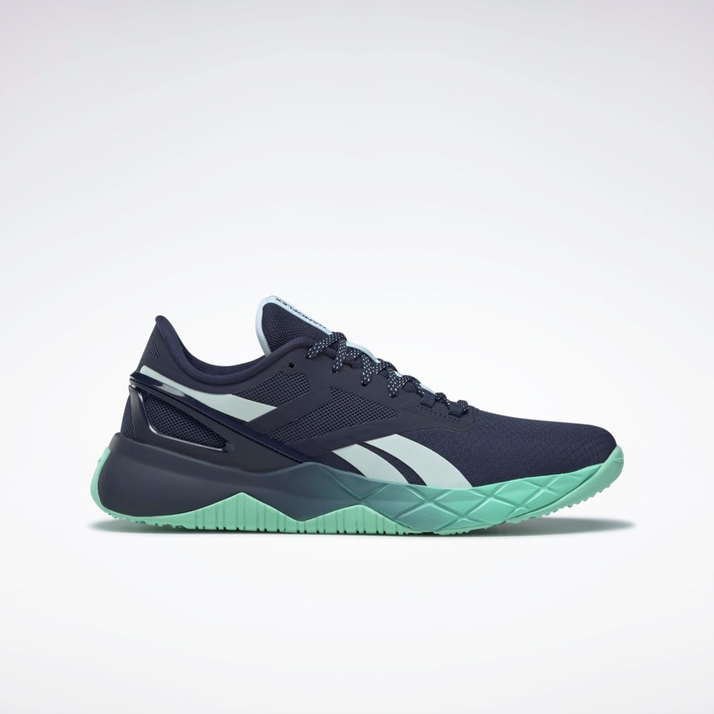 Reebok Nanoflex TR Trænings Shoes Mørkeblå Mintgrønne | CHQ914368