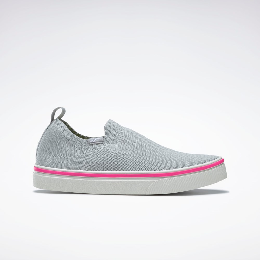 Reebok OnLux Slip-On Shoes Grå Hvide Lyserød | USO618250