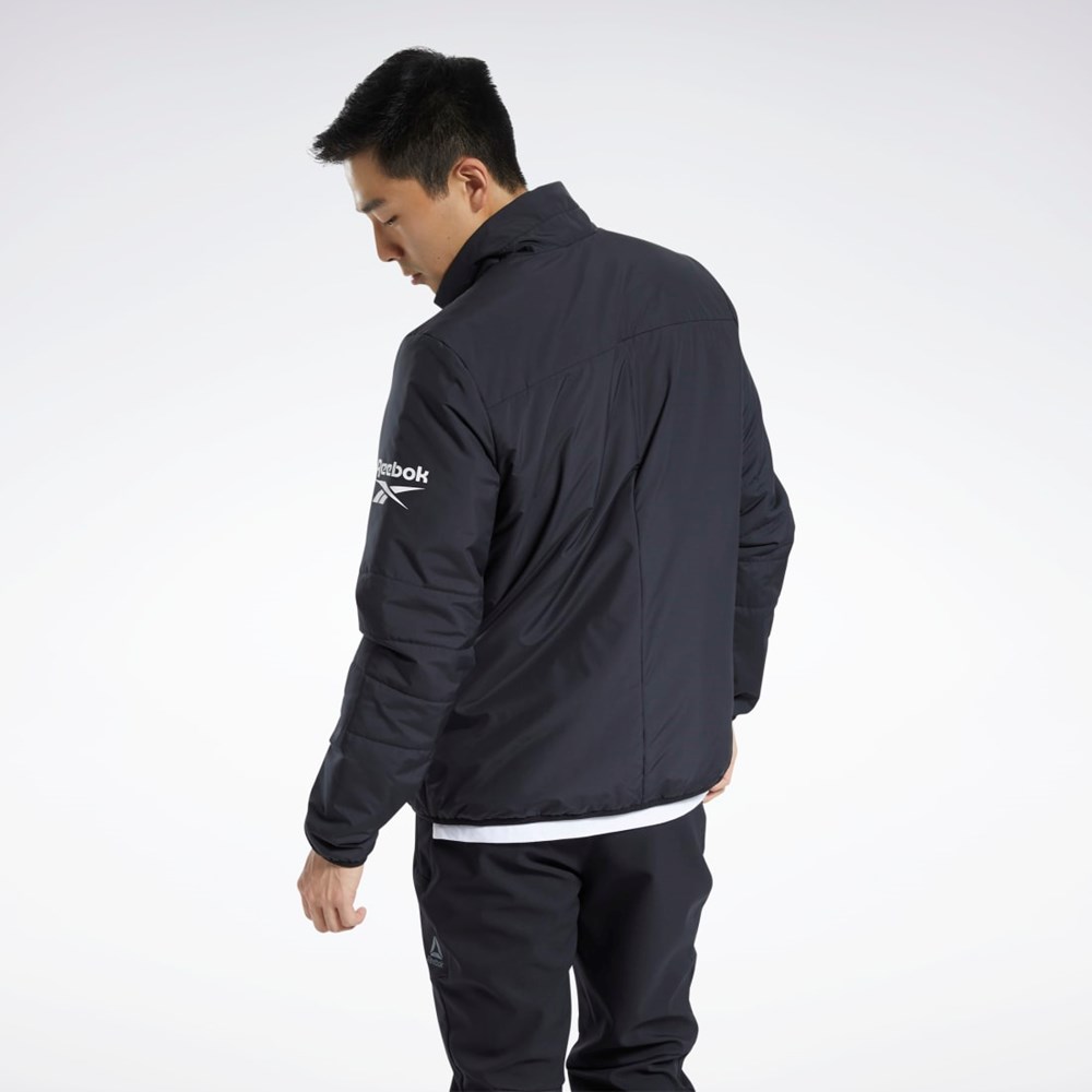 Reebok Outerwear Light Polstret Jacket Sort | OWU412576