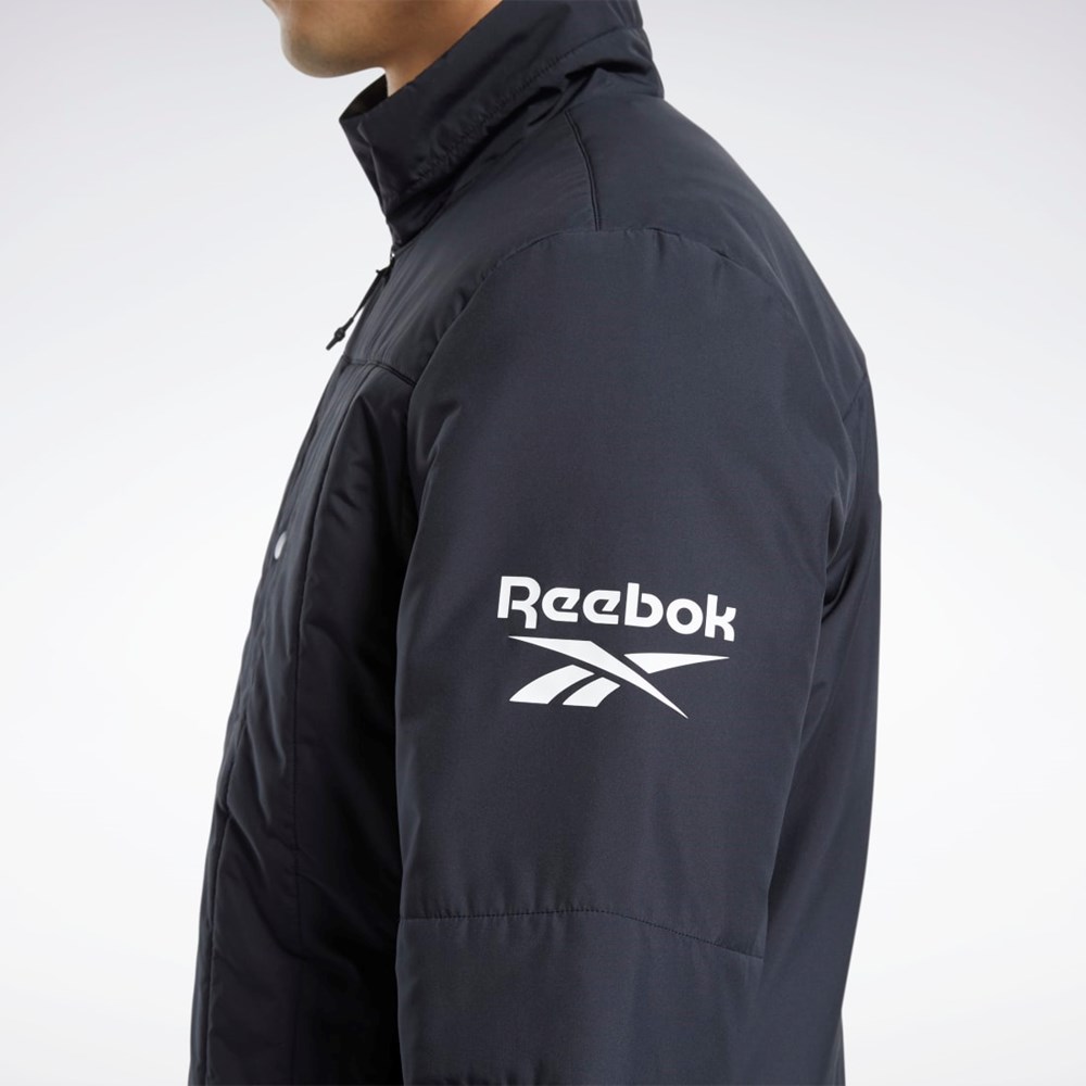 Reebok Outerwear Light Polstret Jacket Sort | OWU412576