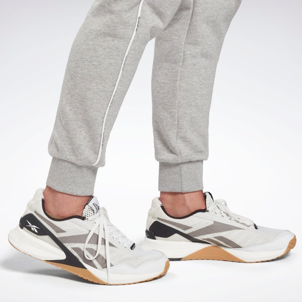 Reebok Piping Joggers Grå | YVJ157632