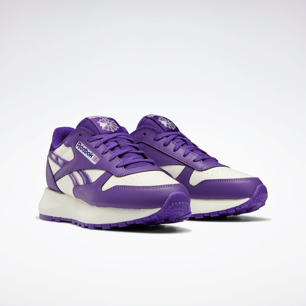 Reebok Popsicle Classic Leather SP Shoes Lilla Lilla | TZD264380