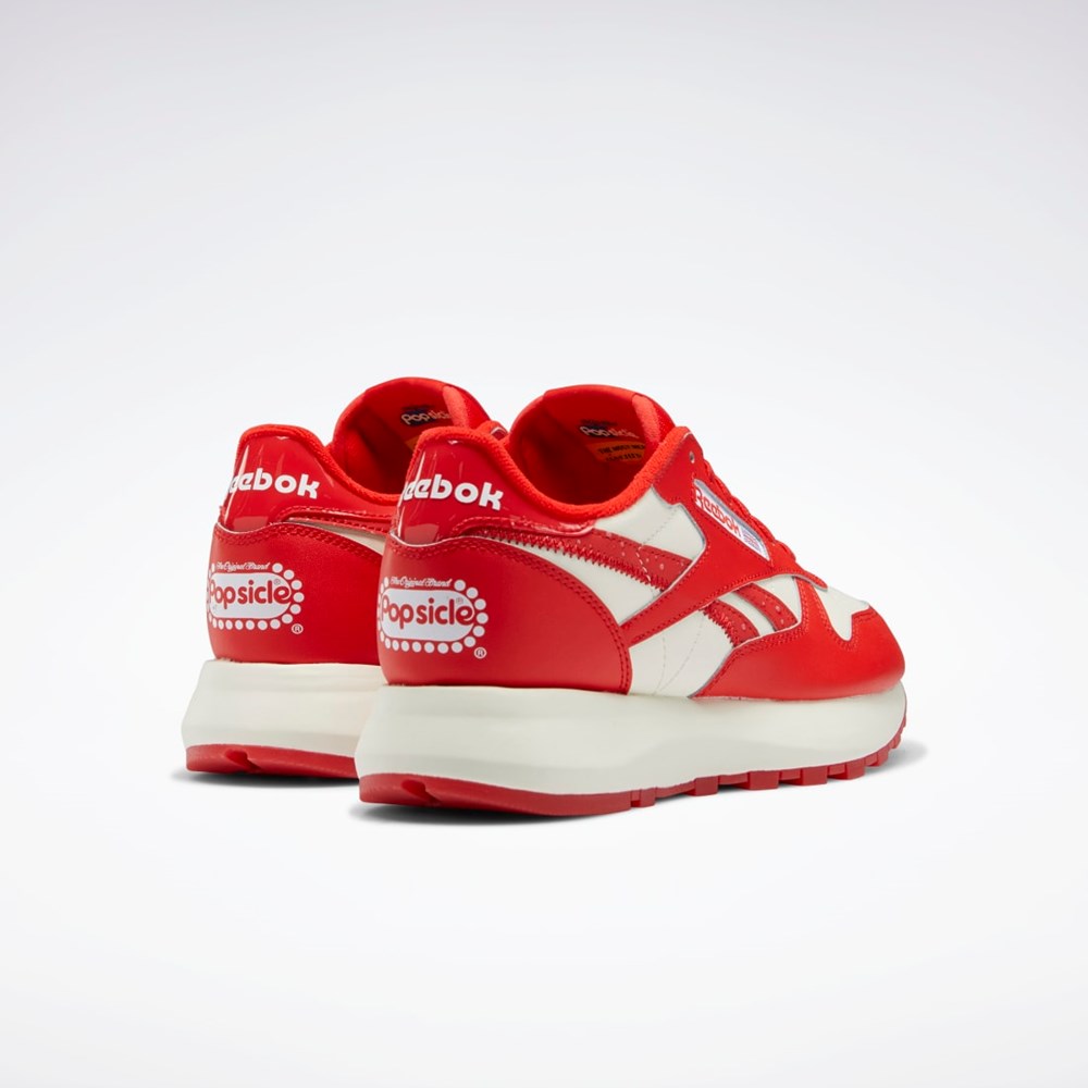 Reebok Popsicle Classic Leather SP Shoes Rød Rød | WRQ160942