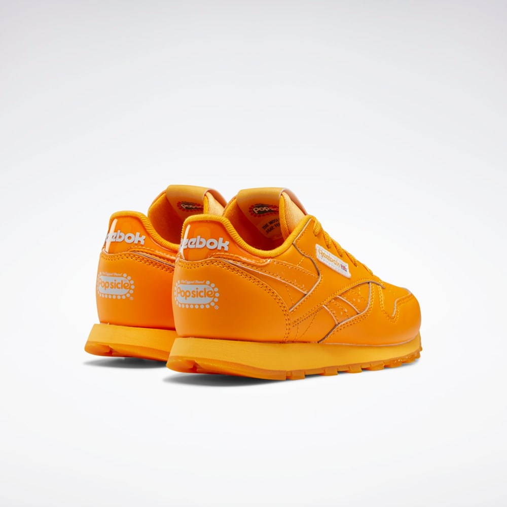 Reebok Popsicle Classic Leather Shoes - Preschool Semi Fire Spark / Semi Fire Spark / Semi Fire Spark | LHG204698