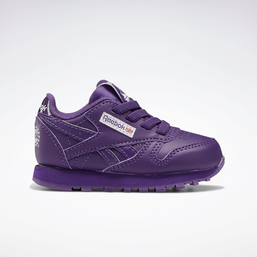 Reebok Popsicle Classic Leather Shoes - Toddler Lilla Lilla Lilla | OQA583649