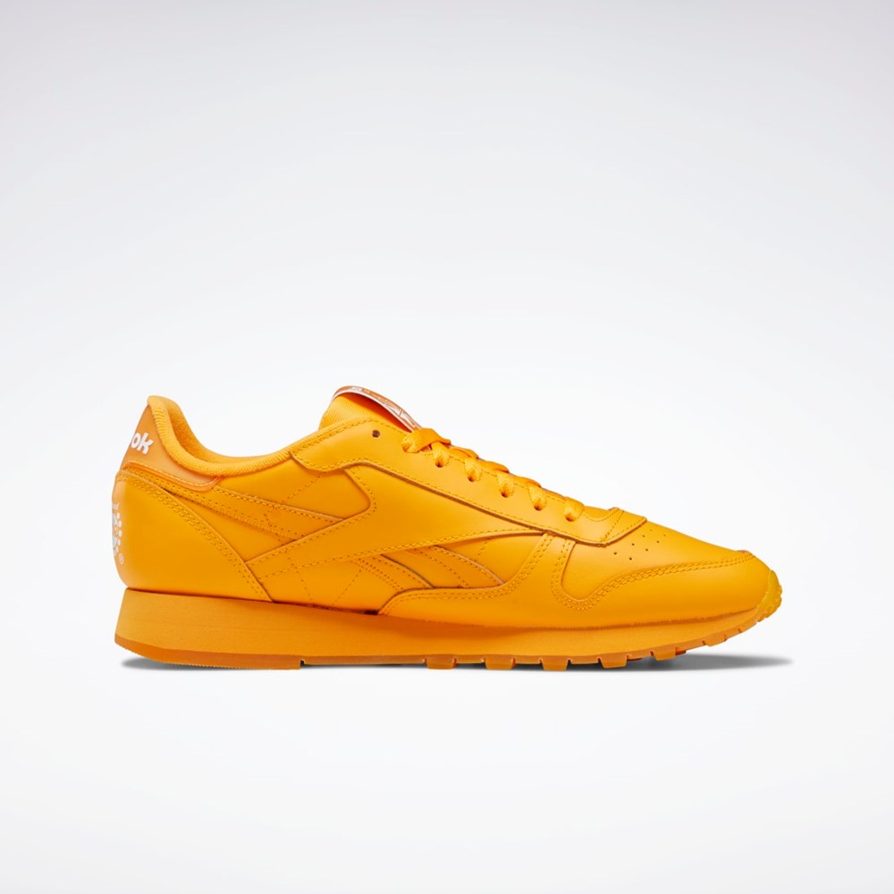 Reebok Popsicle Classic Leather Shoes Semi Fire Spark / Semi Fire Spark / Semi Fire Spark | ZDK764952