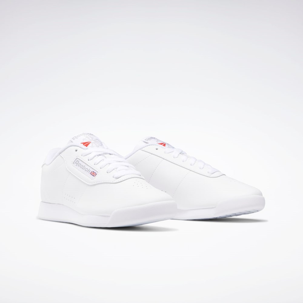 Reebok Princess Brede Shoes Hvide | AER016523