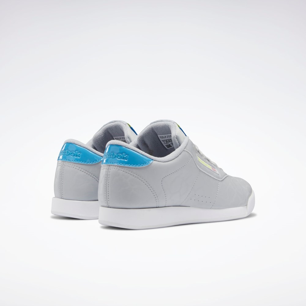 Reebok Princess Shoes Hvide Grå Blå | YQF601598