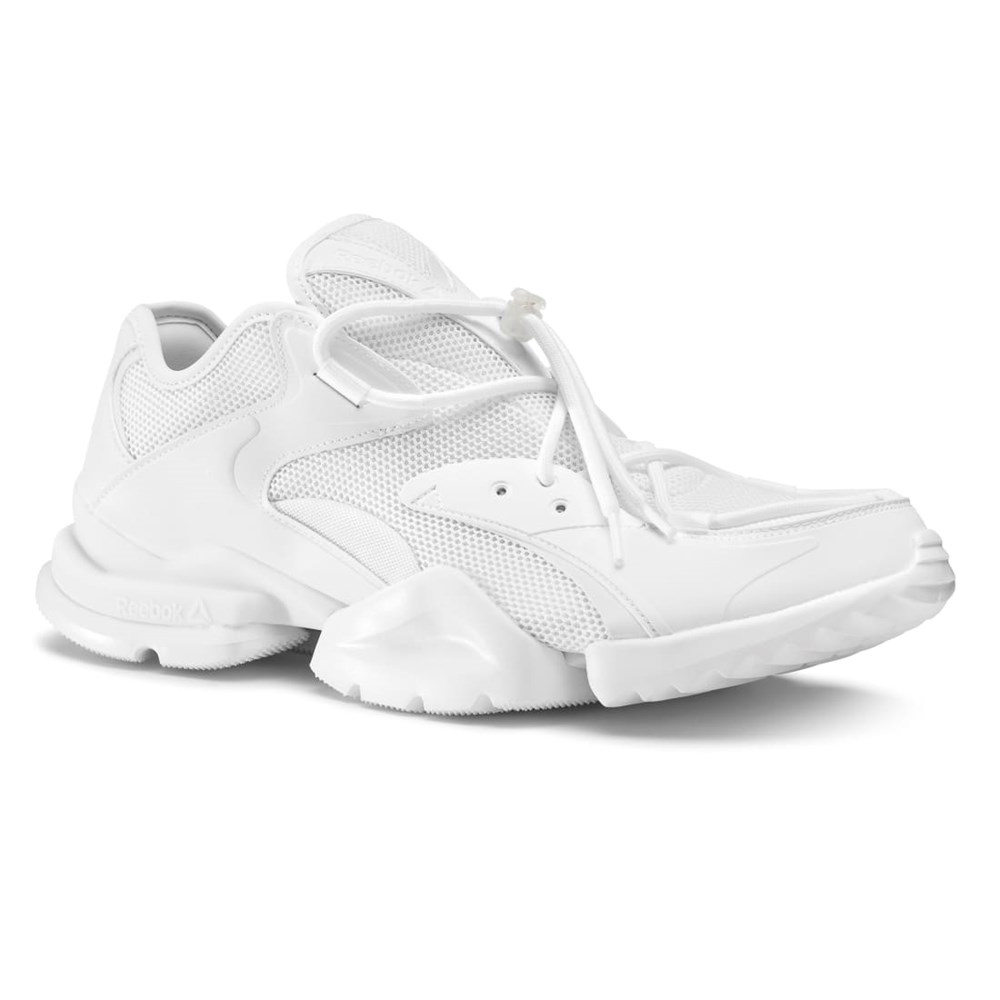 Reebok RUN_R 96 Shoes Hvide Blå | YBU605312