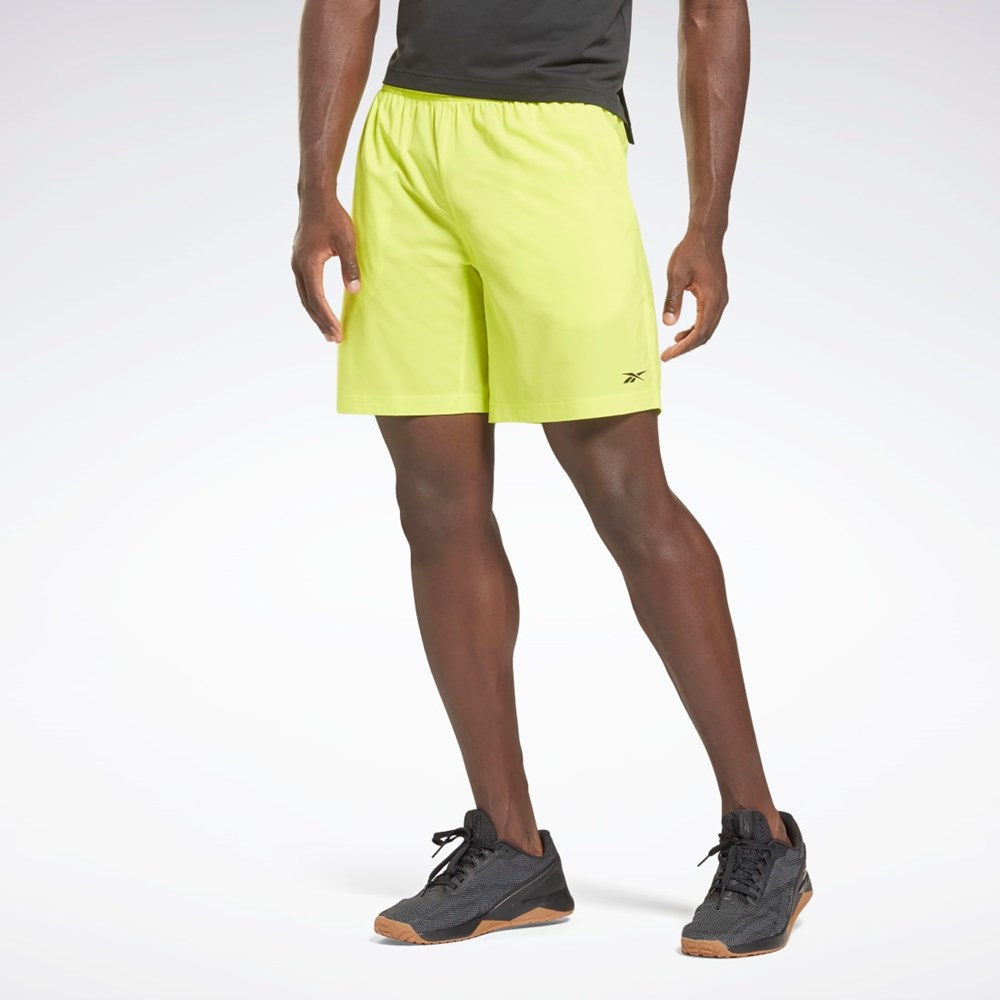 Reebok Reebok Austin Shorts Gul | BJT806573