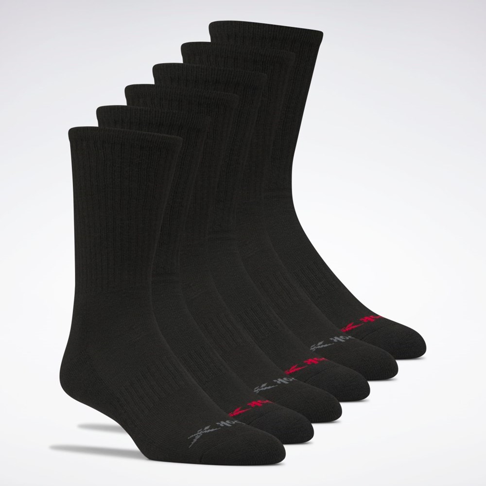 Reebok Reebok Basic Crew Socks 6 Pairs Multi | AES295768