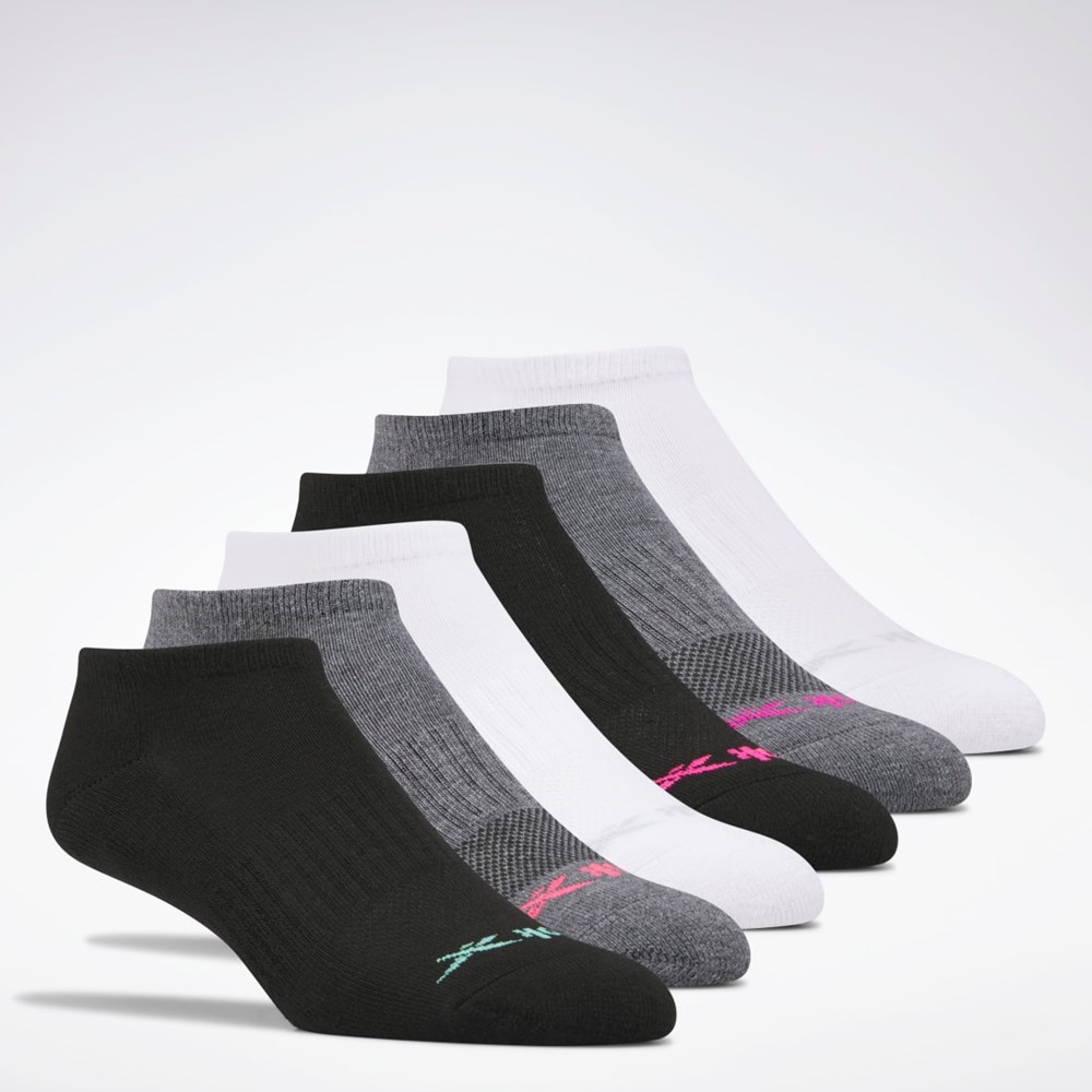 Reebok Reebok Basic Low-Cut Socks 6 Pairs Multi | ZYA765348