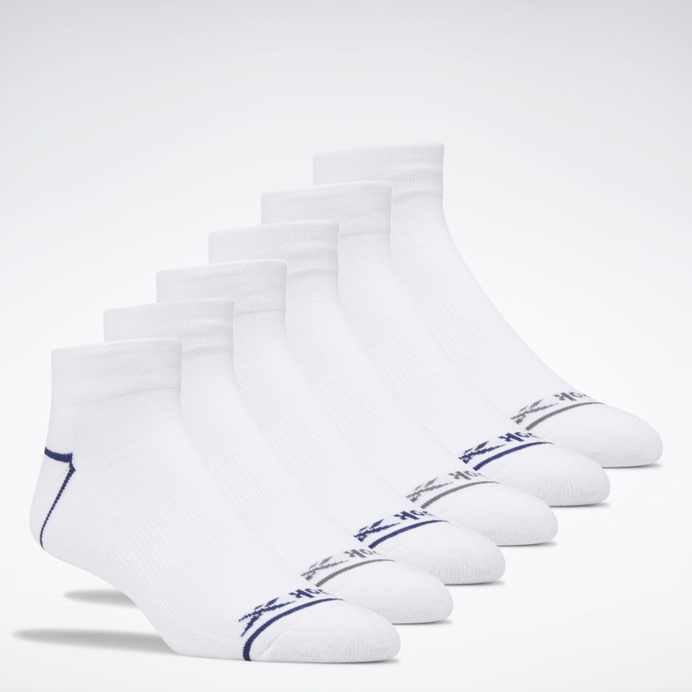 Reebok Reebok Basic Quarter Socks 6 Pairs Multi | GVW685410