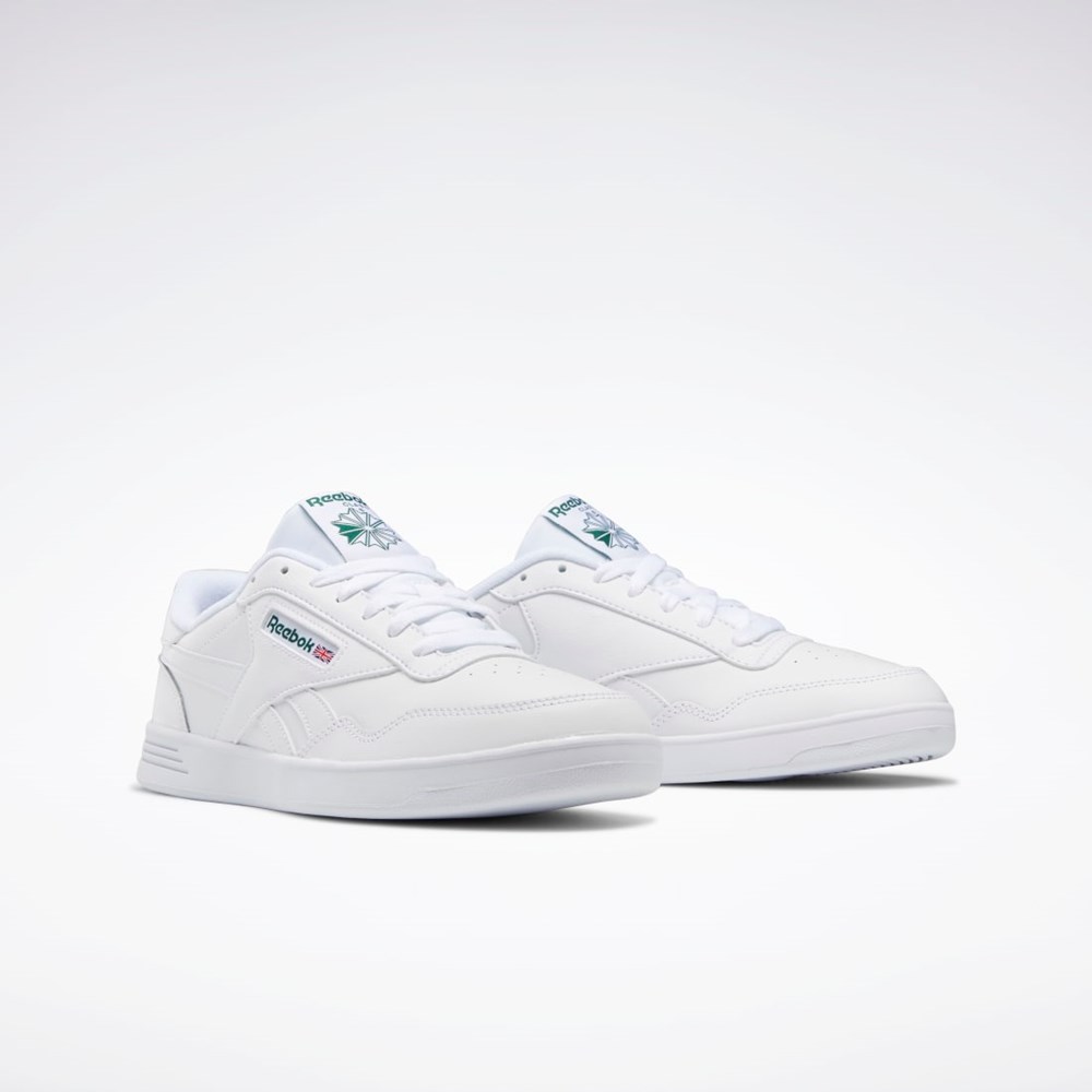 Reebok Reebok Club MEMT Brede Shoes Hvide Hvide Grøn | JBE624715