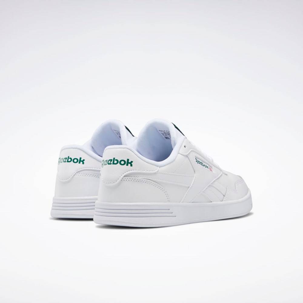 Reebok Reebok Club MEMT Brede Shoes Hvide Hvide Grøn | JBE624715