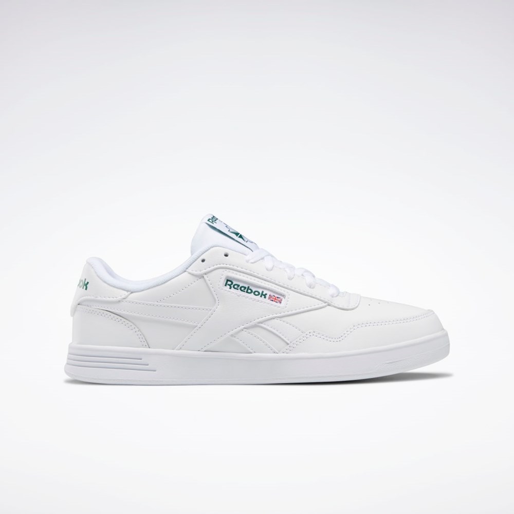 Reebok Reebok Club MEMT Brede Shoes Hvide Hvide Grøn | JBE624715