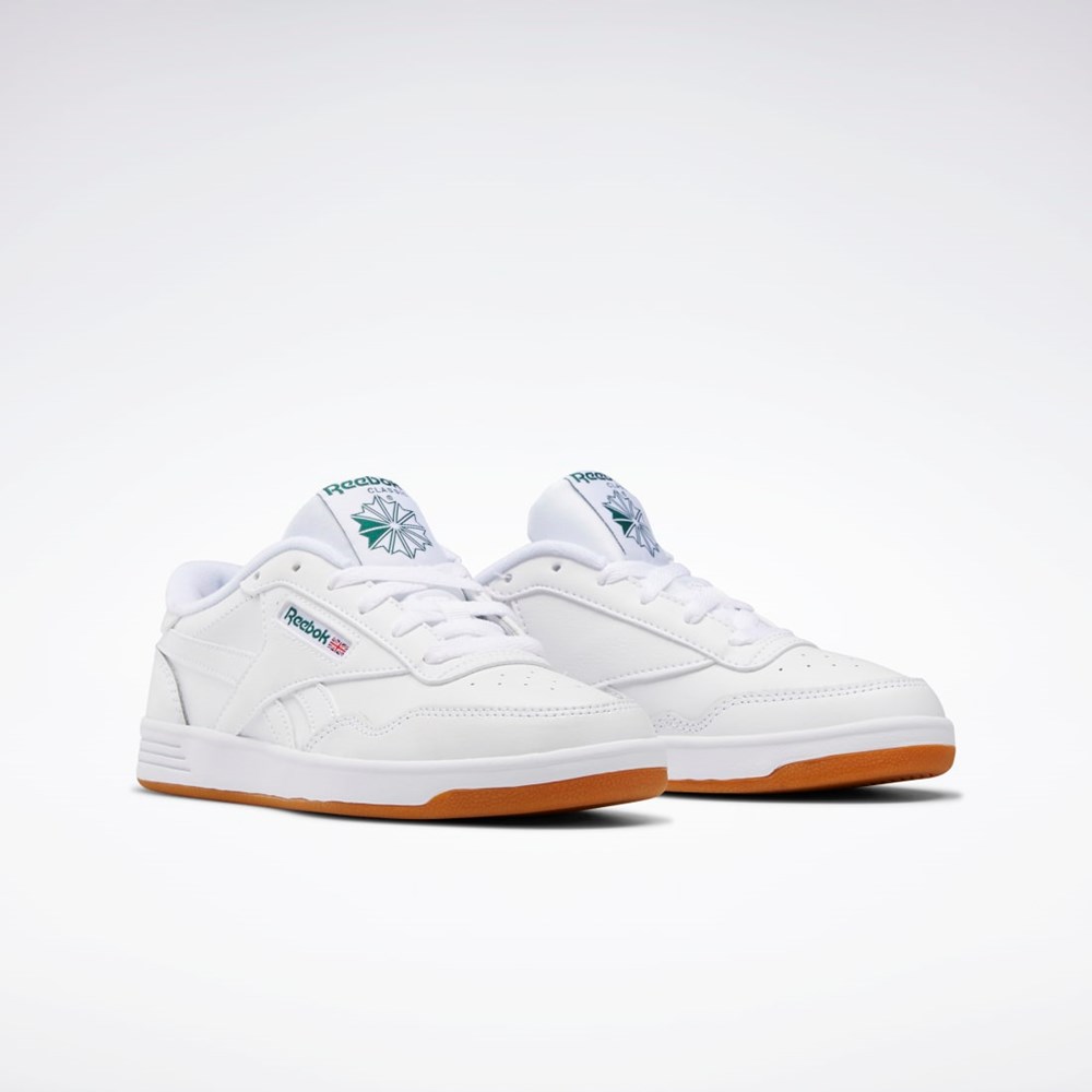 Reebok Reebok Club MEMT Shoes Hvide Grøn Hvide | VUF283150