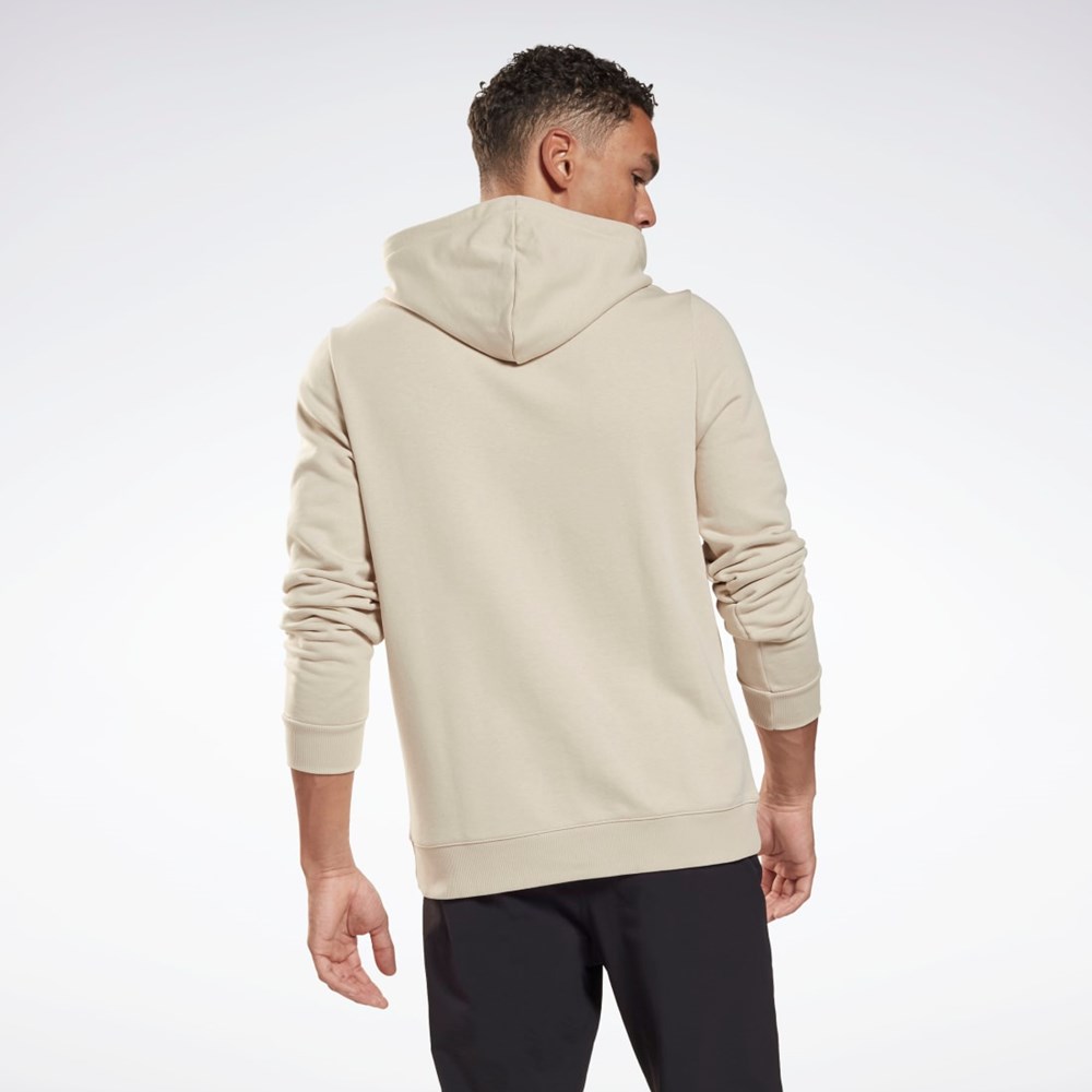 Reebok Reebok Identity Big Logo Hoodie Stucco | YUA692581