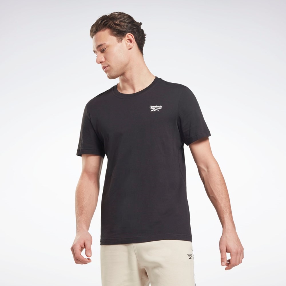 Reebok Reebok Identity Classics T-Shirt Sort | PDN053961