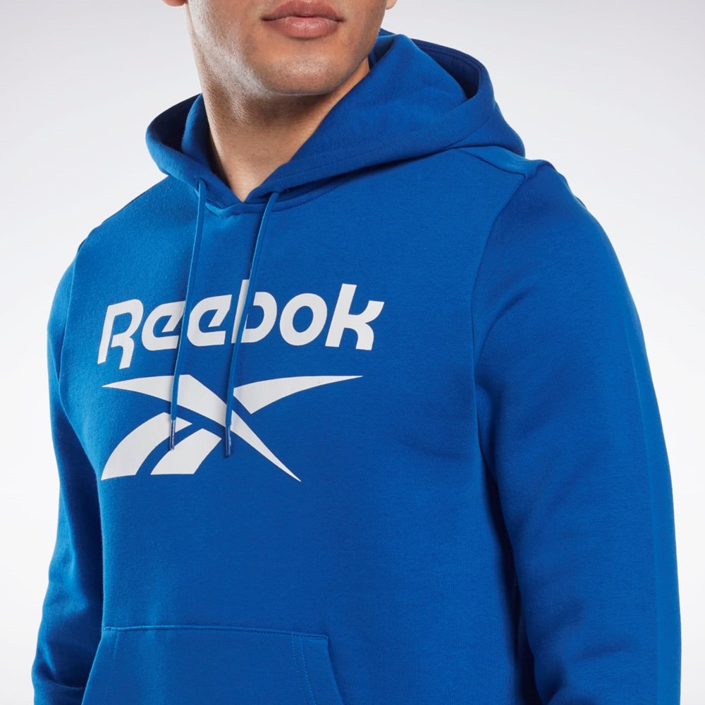 Reebok Reebok Identity Fleece Hoodie Blå | LFV530187