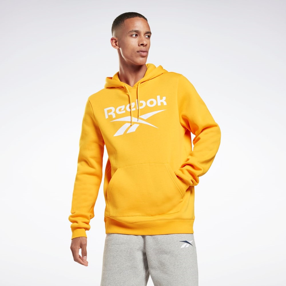 Reebok Reebok Identity Fleece Hoodie Guld | PMY063479