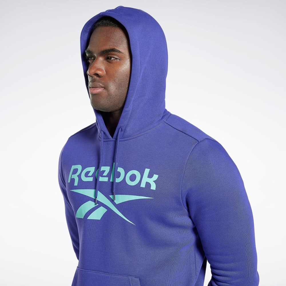 Reebok Reebok Identity Fleece Hoodie Lilla | GAU317290