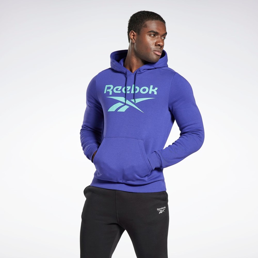 Reebok Reebok Identity Fleece Hoodie Lilla | GAU317290