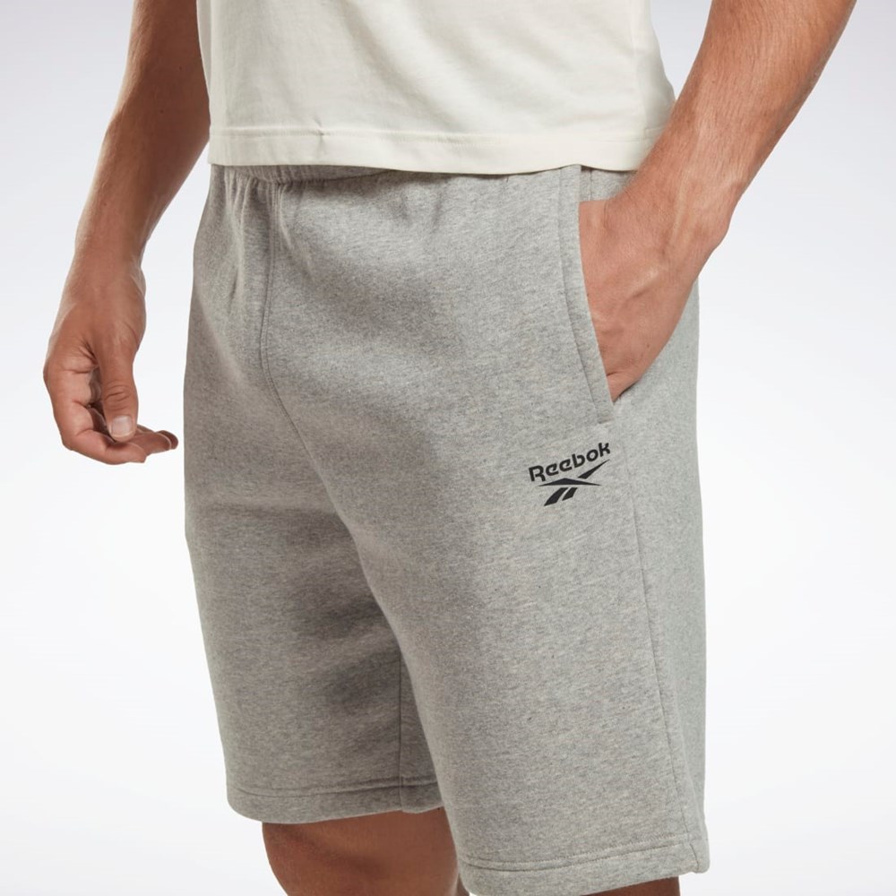 Reebok Reebok Identity Fleece Shorts Grå | CWS523106