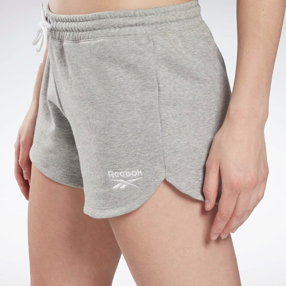 Reebok Reebok Identity French Terry Shorts Grå Hvide | VPO479653