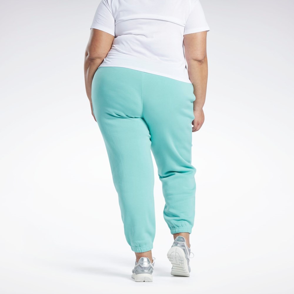 Reebok Reebok Identity Logo Fleece Joggers (Plus Size) Semi Classic Teal | PYT376984