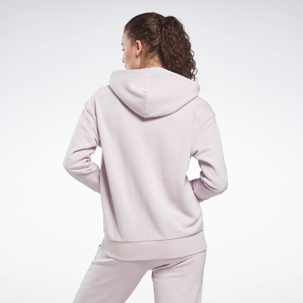 Reebok Reebok Identity Logo French Terry Hoodie Quartz Glow | EOX635170