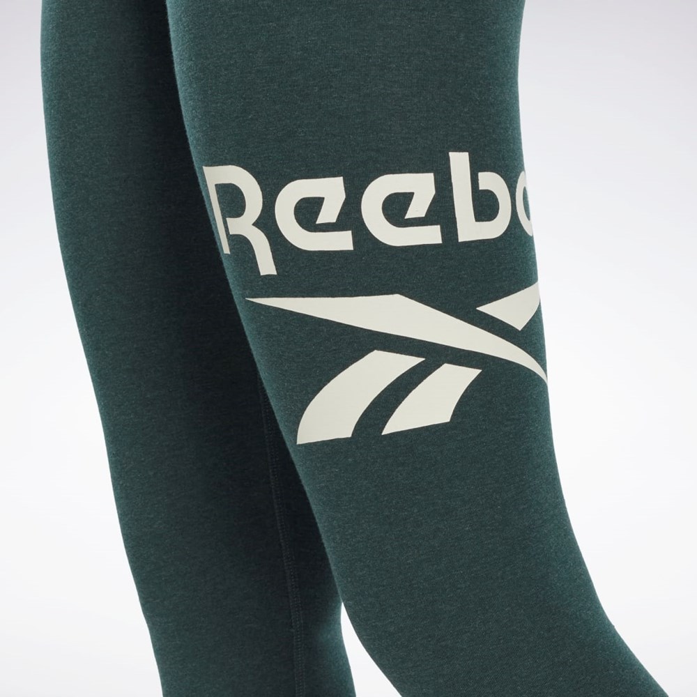 Reebok Reebok Identity Logo Leggings Grøn | RIY729631