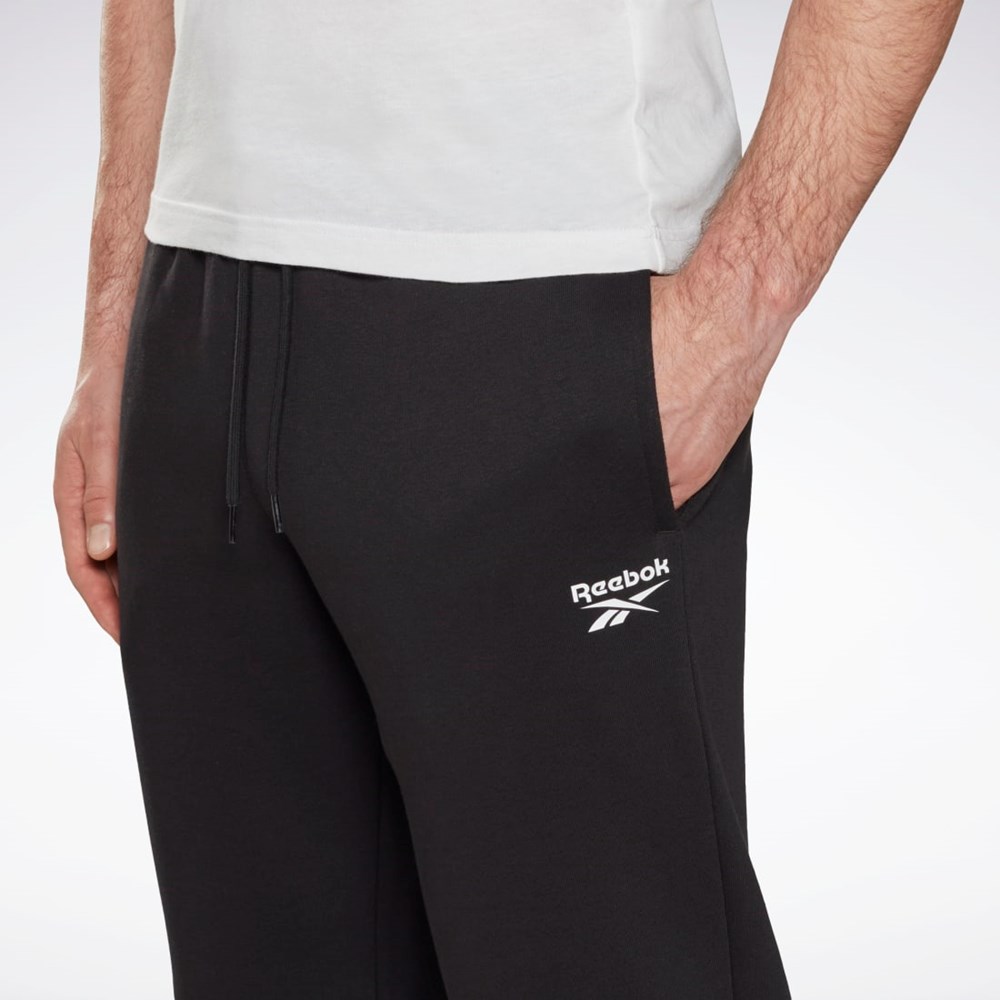 Reebok Reebok Identity Open Hem Pants Sort | RBI635291