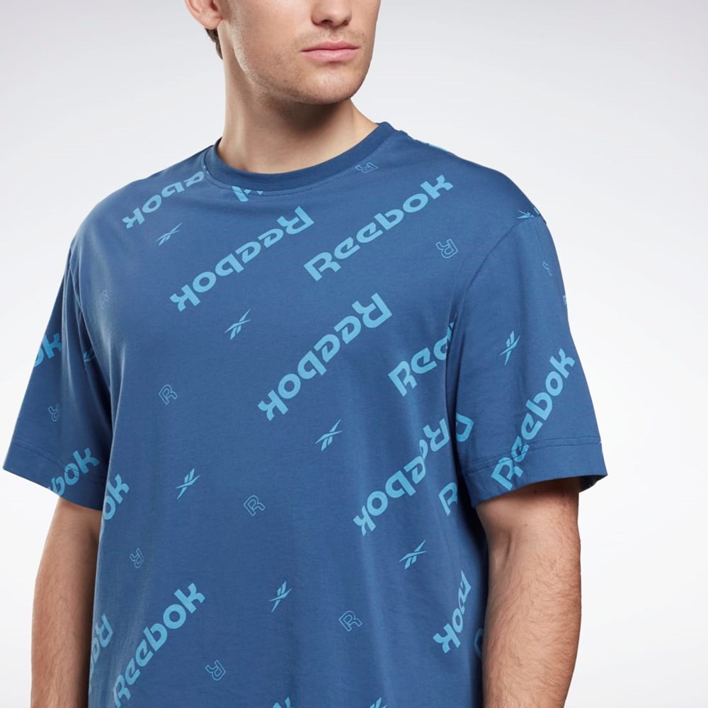 Reebok Reebok Identity T-Shirt Blå | KJS560418