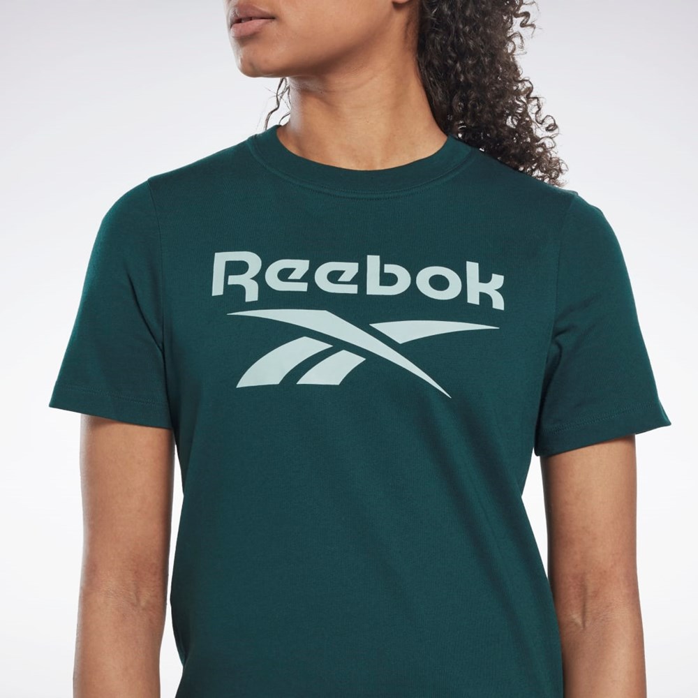 Reebok Reebok Identity T-Shirt Grøn | WFO653072